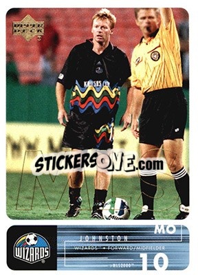 Sticker Mo Johnston - MLS 2000 n. 76 - Upper Deck