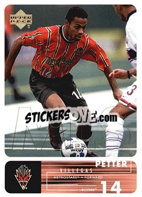 Sticker Petter Villegas - MLS 2000 n. 81 - Upper Deck
