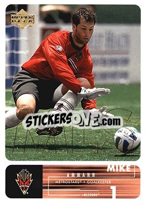Sticker Mike Ammann - MLS 2000 n. 84 - Upper Deck