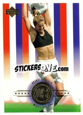 Sticker Brandi Chastain - MLS 2000 - Upper Deck