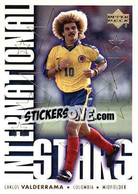 Figurina Carlos Valderrama - MLS 2000 - Upper Deck