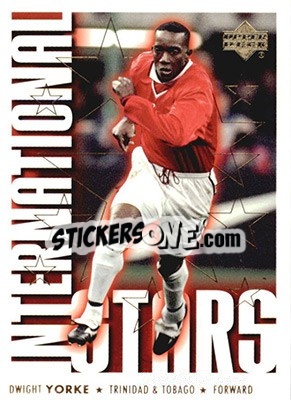 Sticker Dwight Yorke - MLS 2000 - Upper Deck