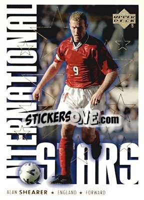 Sticker Alan Shearer - MLS 2000 n. 100 - Upper Deck