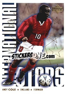 Sticker Andy Cole