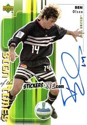 Sticker Ben Olsen - MLS 2000 n. BO - Upper Deck