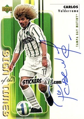 Cromo Carlos Valderrama - MLS 2000 - Upper Deck