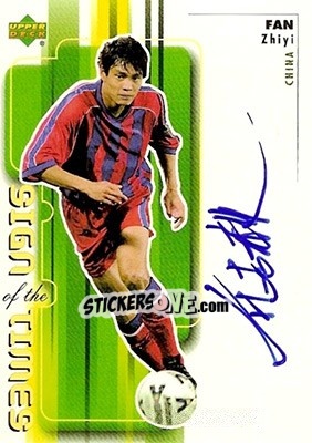 Sticker Fan Zhiyi - MLS 2000 - Upper Deck