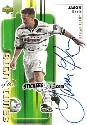 Sticker Jason Kreis - MLS 2000 n. JK - Upper Deck