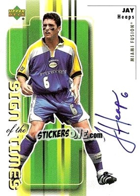 Cromo Jay Heaps - MLS 2000 - Upper Deck