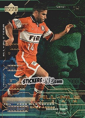 Sticker Chris Armas - MLS 2000 - Upper Deck
