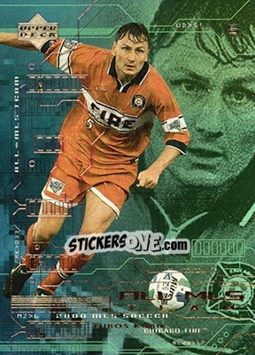 Sticker Lubos Kubik - MLS 2000 - Upper Deck