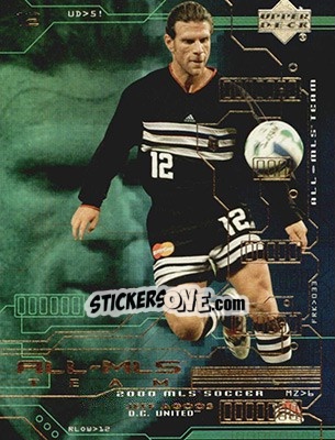Cromo Jeff Agoos - MLS 2000 - Upper Deck