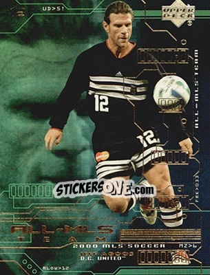 Sticker Jeff Agoos - MLS 2000 n. M9 - Upper Deck