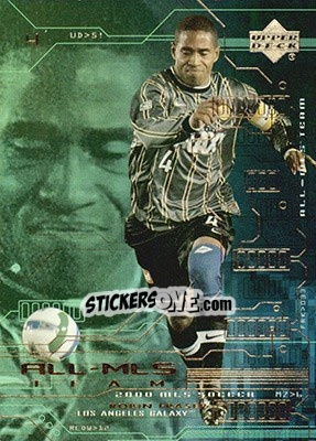 Sticker Robin Fraser - MLS 2000 - Upper Deck