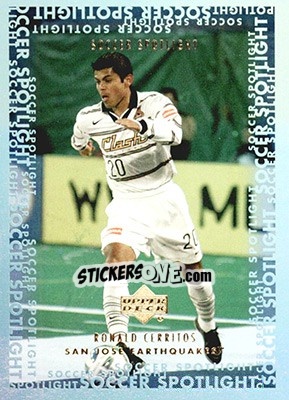 Cromo Ronald Cerritos - MLS 2000 - Upper Deck
