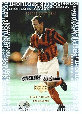 Sticker Alan Shearer - MLS 2000 - Upper Deck