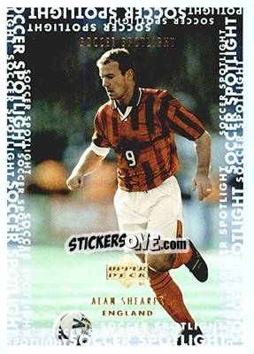 Sticker Alan Shearer - MLS 2000 n. S8 - Upper Deck