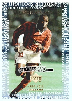 Sticker Andy Cole - MLS 2000 - Upper Deck