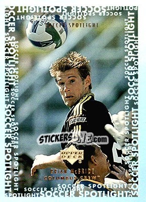 Sticker Brian McBride - MLS 2000 - Upper Deck