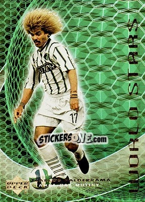 Sticker Carlos Valderrama - MLS 2000 n. WS1 - Upper Deck