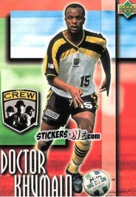 Sticker Doctor Khumalo - MLS 1997 - Upper Deck