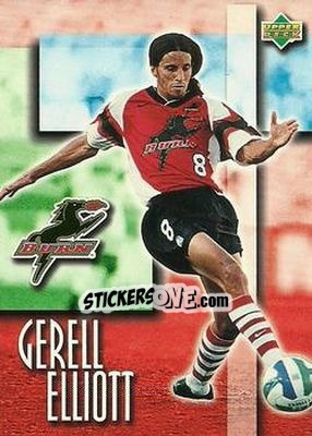Sticker Gerell Elliott - MLS 1997 - Upper Deck
