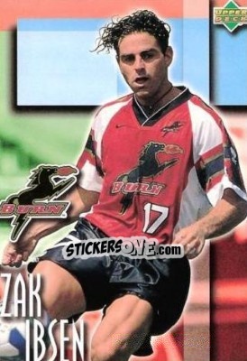 Sticker Zak Ibsen - MLS 1997 - Upper Deck