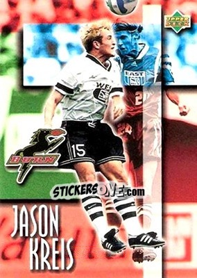 Sticker Jason Kreis - MLS 1997 - Upper Deck