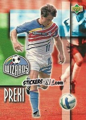 Sticker Preki - MLS 1997 - Upper Deck