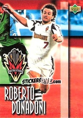 Sticker Roberto Donadoni - MLS 1997 - Upper Deck