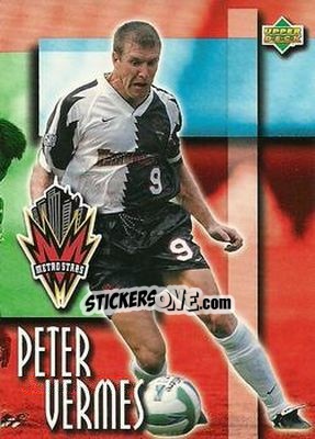 Sticker Peter Vermes - MLS 1997 - Upper Deck