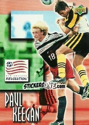 Sticker Paul Keegan - MLS 1997 - Upper Deck