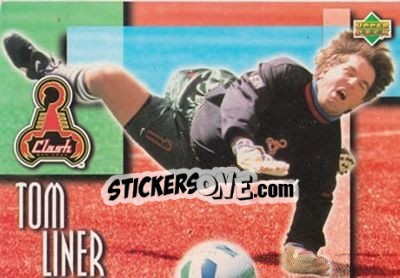 Sticker Tom Liner - MLS 1997 - Upper Deck