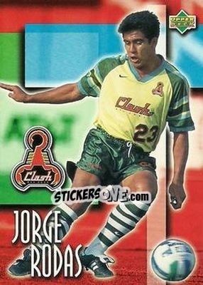 Cromo Jorge Rodas - MLS 1997 - Upper Deck