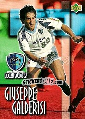 Cromo Giuseppe Galderisi - MLS 1997 - Upper Deck