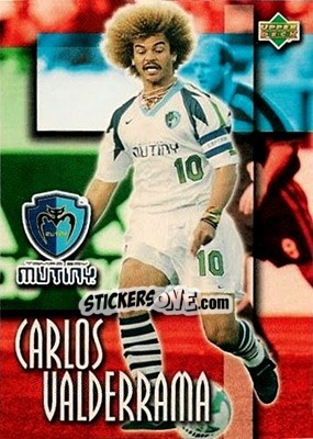 Cromo Carlos Valderrama - MLS 1997 - Upper Deck