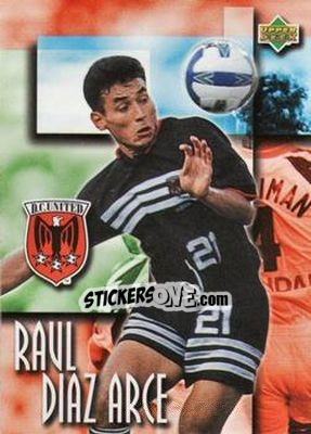 Cromo Raul Diaz Arce - MLS 1997 - Upper Deck