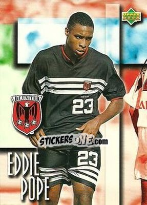 Sticker Eddie Pope - MLS 1997 - Upper Deck