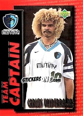 Cromo Carlos Valderrama - MLS 1997 - Upper Deck