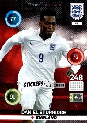 Cromo Daniel Sturridge