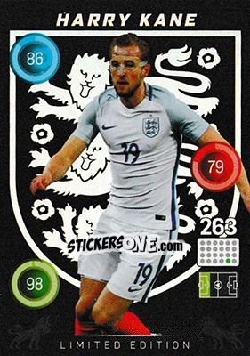 Sticker Harry Kane - England 2016. Adrenalyn XL n. LE-HK - Panini