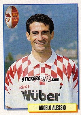 Figurina Angelo Alessio - Calcio Cards 1994-1995 - Merlin