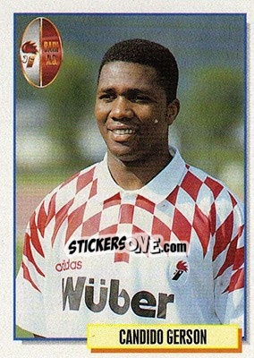 Sticker Candido Gerson - Calcio Cards 1994-1995 - Merlin