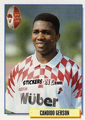 Cromo Candido Gerson - Calcio Cards 1994-1995 n. 8 - Merlin