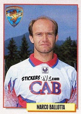 Sticker Marco Ballotta - Calcio Cards 1994-1995 n. 19 - Merlin