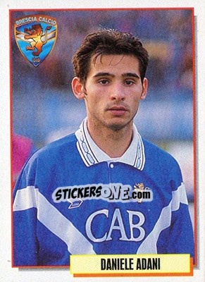 Figurina Daniele Adani - Calcio Cards 1994-1995 - Merlin