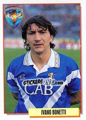 Figurina Ivano Bonetti - Calcio Cards 1994-1995 - Merlin