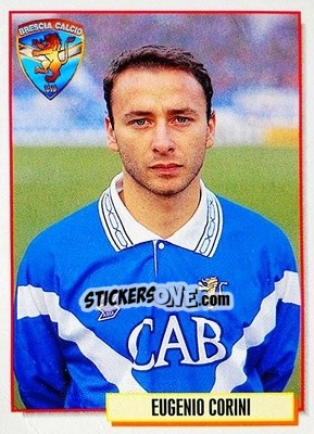 Figurina Eugenio Corini - Calcio Cards 1994-1995 - Merlin