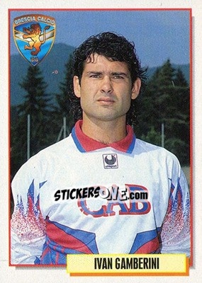 Sticker Ivan Gamberini - Calcio Cards 1994-1995 - Merlin