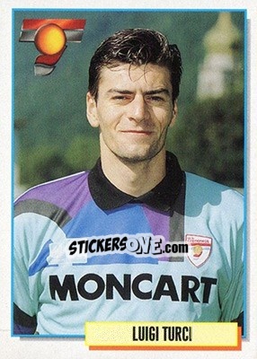 Sticker Luigi Turci - Calcio Cards 1994-1995 - Merlin
